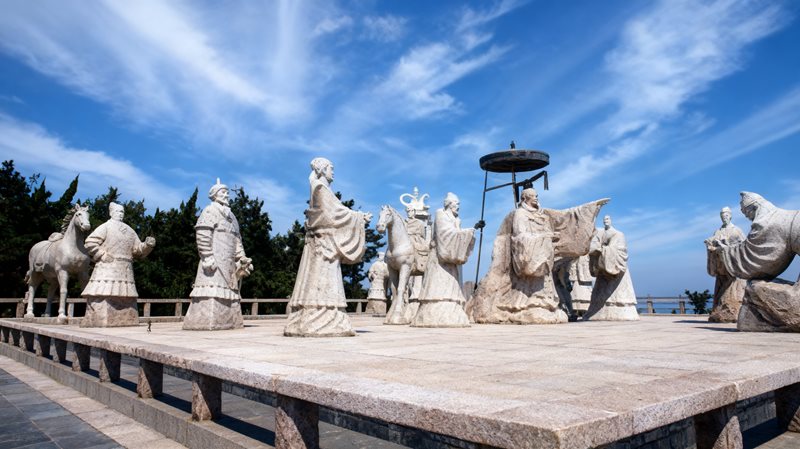 秦皇求仙入海处