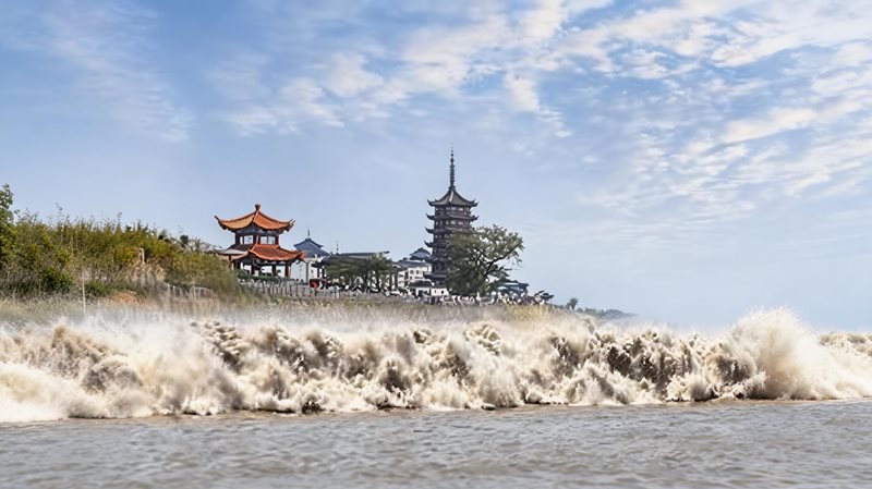 盐官观潮