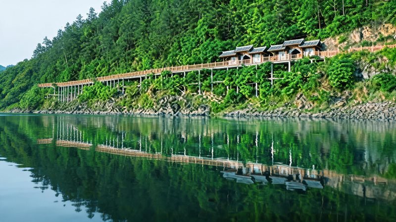 浙江省仙居县永安溪休闲绿道