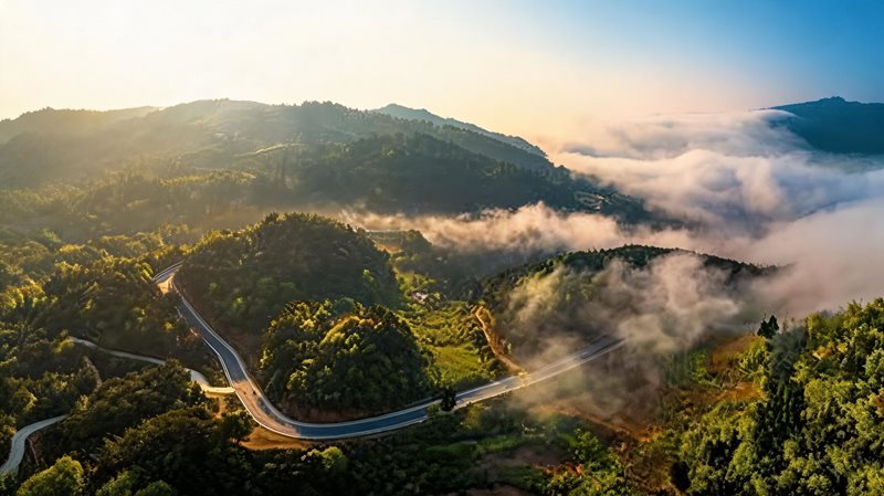 达川区乌梅山旅游