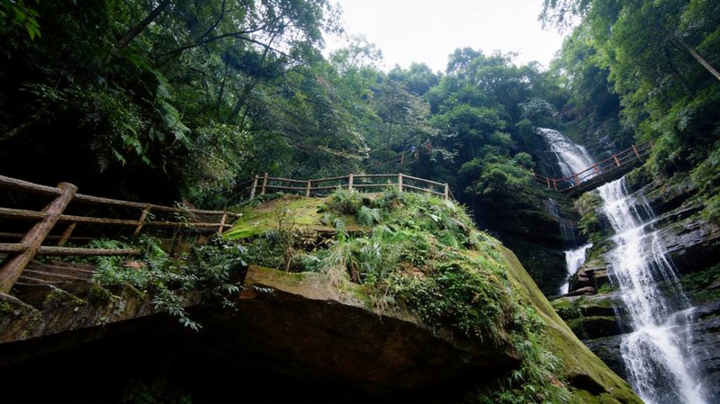 碧峰峡旅游