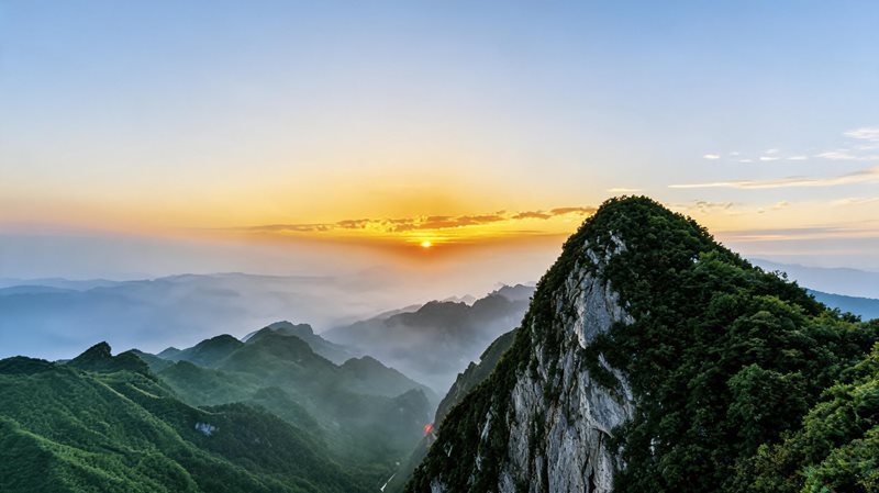 万源八台山旅游