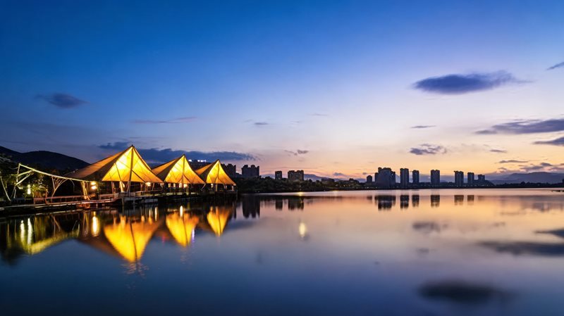 浙江省临海市灵湖