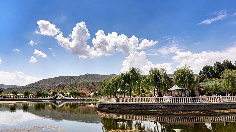 临洮县西湖公园