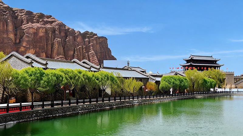 临泽县丹霞口文旅小镇