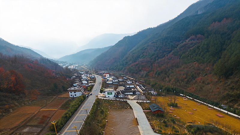 康县花桥村旅游